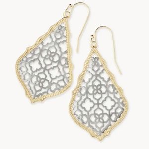 Two tone Kendra Scott Addie earrings